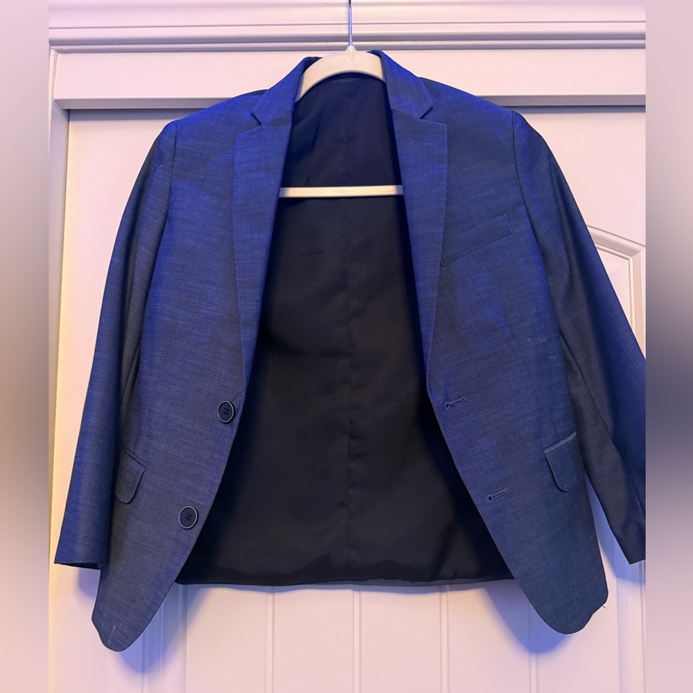 Boys Classic Blue Blazer Calvin Klein